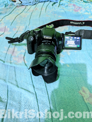 Canon 600d with 18-55 kit lens